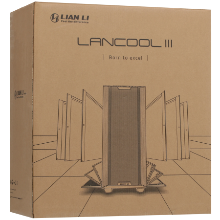 Корпус Lian Li LANCOOL III (G99.LAN3W.10R) белый