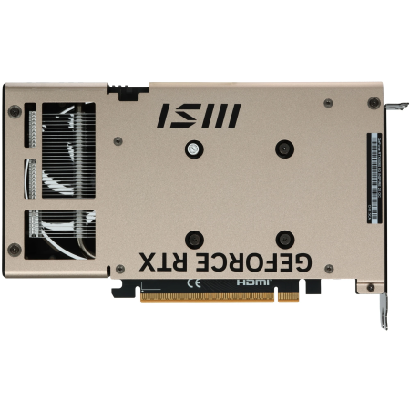 Видеокарта MSI GeForce RTX 5060 INSPIRE 2X OC (RTX 5060 8G INSPIRE 2X OC) 8 Гб золотистый