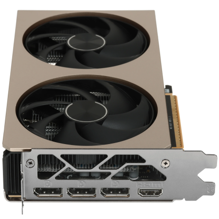 Видеокарта MSI GeForce RTX 5060 INSPIRE 2X OC (RTX 5060 8G INSPIRE 2X OC) 8 Гб золотистый