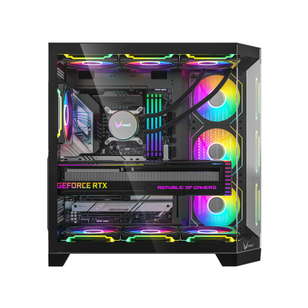 Корпус Formula V Crystal Z6 Floe (Crystal Z6 Floe Black) черный