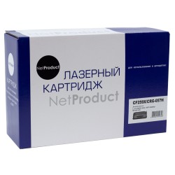 Картридж лазерный NetProduct N-CF259X/057H черный (повышенная емкость)