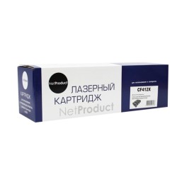 Картридж лазерный NetProduct N-CF412X желтый (повышенная емкость)