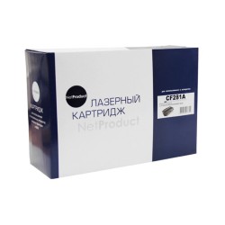 Картридж лазерный NetProduct N-CF281A черный