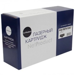 Картридж лазерный NetProduct N-KX-FAT410A7 черный (повышенная емкость)