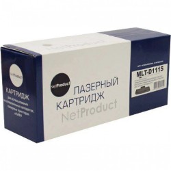 Картридж лазерный NetProduct N-MLT-D111S черный (с чипом)