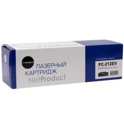 Картридж лазерный NetProduct N-PC-212EV черный