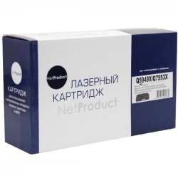 Картридж лазерный NetProduct N-Q5949X/Q7553X черный (повышенная емкость)