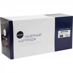 Картридж лазерный NetProduct N-Q7516A черный