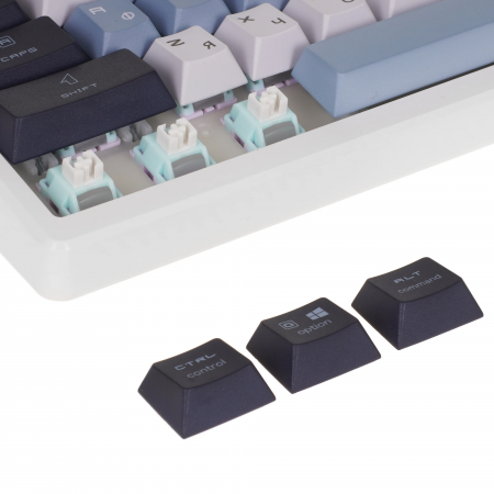 Клавиатура беспроводная + проводная MSI FORGE GK600 TKL Wireless Sky (FORGE GK600 TKL W SKY RU) белый