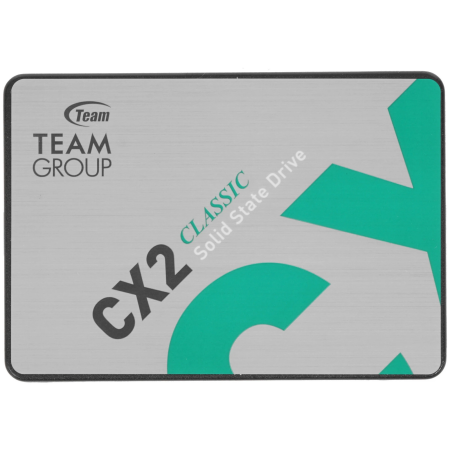 256 ГБ SSD диск TEAMGROUP CX2 (T253X6256G0C101) черный