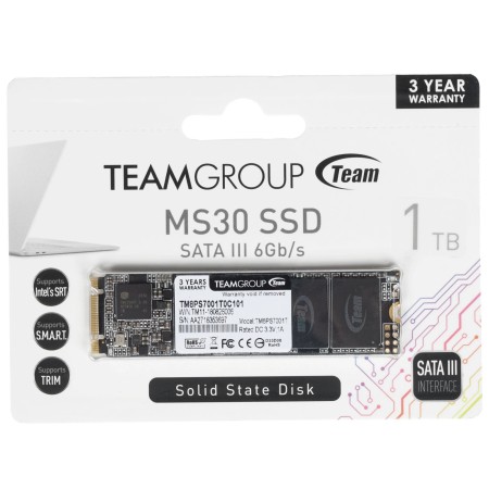 1 ТБ SSD диск Team Group MS30 (TM8PS7001T0C101) черный