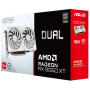 Видеокарта ASUS AMD Radeon RX 9060 XT DUAL White (DUAL-RX9060XT-16G-WHITE) 16 Гб белый