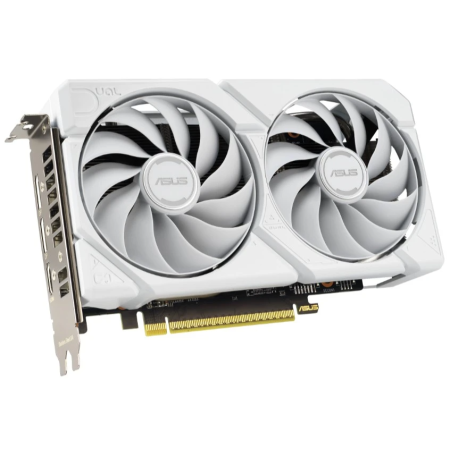Видеокарта ASUS AMD Radeon RX 9060 XT DUAL White (DUAL-RX9060XT-16G-WHITE) 16 Гб белый