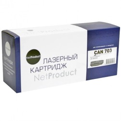 Картридж лазерный NetProduct N-№703 черный