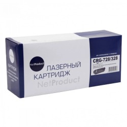 Картридж лазерный NetProduct N-№728/328 черный