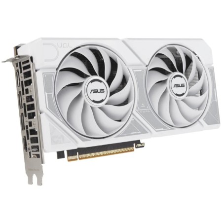 Видеокарта ASUS Dual GeForce RTX 5060 Ti White OC Edition (DUAL-RTX5060TI-O16G-WHITE) 16 Гб белый
