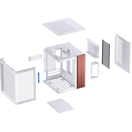 Корпус JONSBO TK-0 (TK-0 White) белый