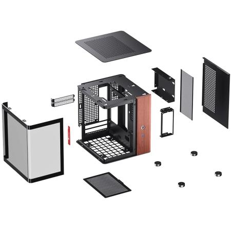 Корпус JONSBO TK-0 (TK-0 Black) черный