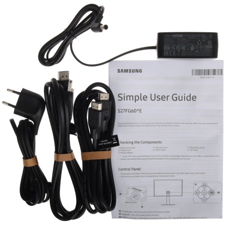 27" Монитор SAMSUNG Odyssey G6 (LS27FG606EIXCI) черный