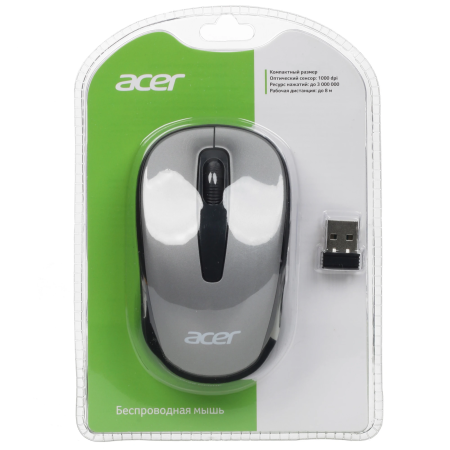 Мышь беспроводная Acer OMR134 (ZL.MCEEE.01H) серый