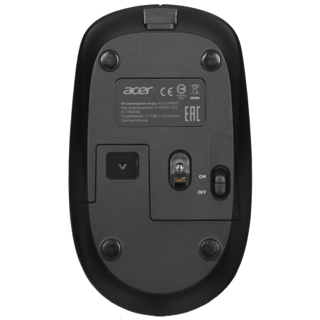 Мышь беспроводная Acer OMR307 (ZL.MCECC.022) черный