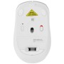 Мышь беспроводная A4Tech Fstyler FB26CS Air2 (FB26CSAir2 Icy White) серебристый