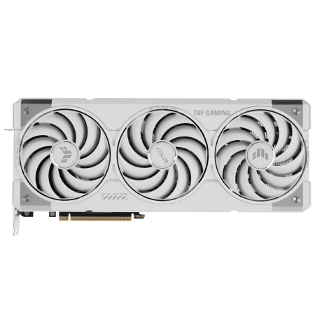 Видеокарта ASUS GeForce RTX 5070 Ti TUF Gaming BTF White OC Edition (TUF-RTX5070TI-O16G-BTF-WHITE) 16 Гб белый