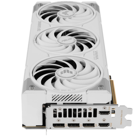 Видеокарта ASUS GeForce RTX 5070 Ti TUF Gaming BTF White OC Edition (TUF-RTX5070TI-O16G-BTF-WHITE) 16 Гб белый