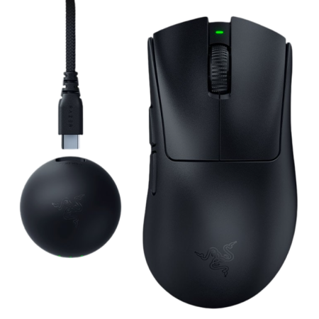 Мышь беспроводная + проводная Razer DeathAdder V4 Pro (RZ01-05330100-R3G1) черный