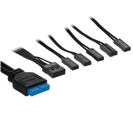 Корпус 1STPLAYER UVIEW UV6 (UV6-BK-2FC7R-1FC7) черный