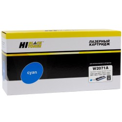 Тонер-картридж лазерный Hi-Black HB-W2071A голубой