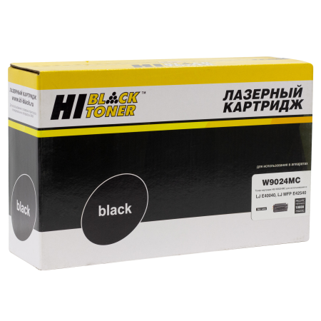 Тонер-картридж лазерный Hi-Black HB-W9024MC черный (без чипа)