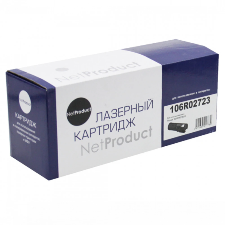 Тонер-картридж лазерный NetProduct N-106R02723 черный