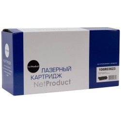 Тонер-картридж лазерный NetProduct N-106R03623 черный (экстраповышенная емкость)