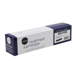 Тонер-картридж лазерный NetProduct N-CE310A черный