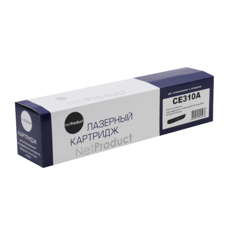 Тонер-картридж лазерный NetProduct N-CE310A черный