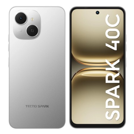 Смартфон Tecno Spark 40C (KM4K) 8 ГБ/256 ГБ серый (Titanium Grey)