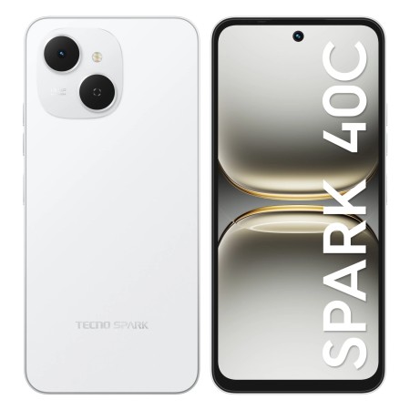 Смартфон Tecno Spark 40C (KM4K) 8 ГБ/256 ГБ белый (Veil White)