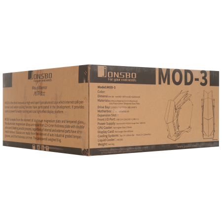 Корпус JONSBO MOD-3 (MOD-3 White) белый