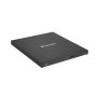 Внешний оптический привод Verbatim CD/DVD 43886 Slim USB-C черный