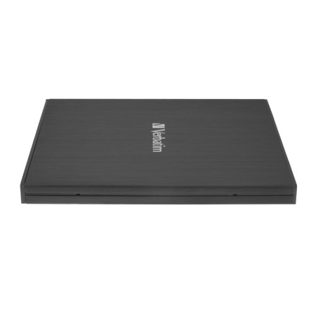 Внешний оптический привод Verbatim CD/DVD 43886 Slim USB-C черный
