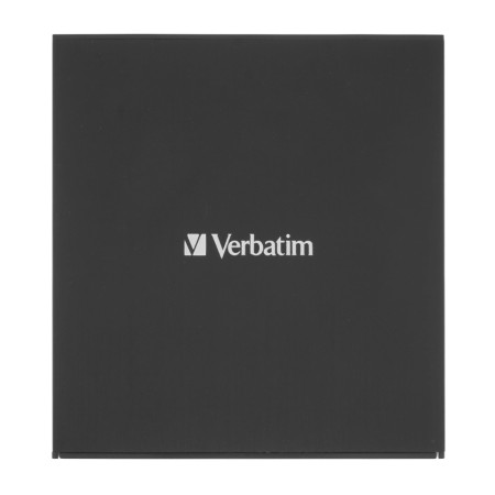 Внешний оптический привод Verbatim CD/DVD 43886 Slim USB-C черный
