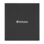 Внешний оптический привод Verbatim CD/DVD 43886 Slim USB-C черный