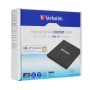 Внешний оптический привод Verbatim CD/DVD 43886 Slim USB-C черный