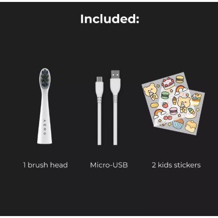 Электрическая зубная щетка AENO Sonic Electric toothbrush DB7 (ADB0007) белый