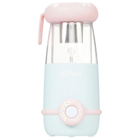 Вспениватель-блендер Kitfort КТ-7244 голубой