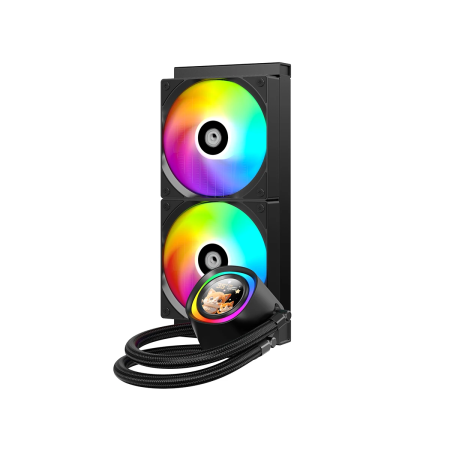 Система водяного охлаждения ID-COOLING FX240 LCD (ID-CPU-FX240 LCD) черный