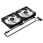 Система водяного охлаждения ID-COOLING FX240 LCD (ID-CPU-FX240 LCD) черный