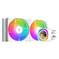 Система водяного охлаждения ID-Cooling FX240 LCD WHITE белый