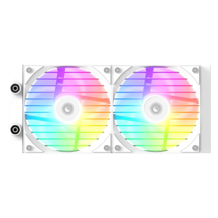 Система водяного охлаждения ID-COOLING FX240 LCD White белый